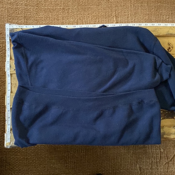 ASA ALPHA SIGMA ALPHA SORORITY GREEK LETTERS STRETCH NAVY HOODIE SWEATSHIRT - Picture 11 of 15